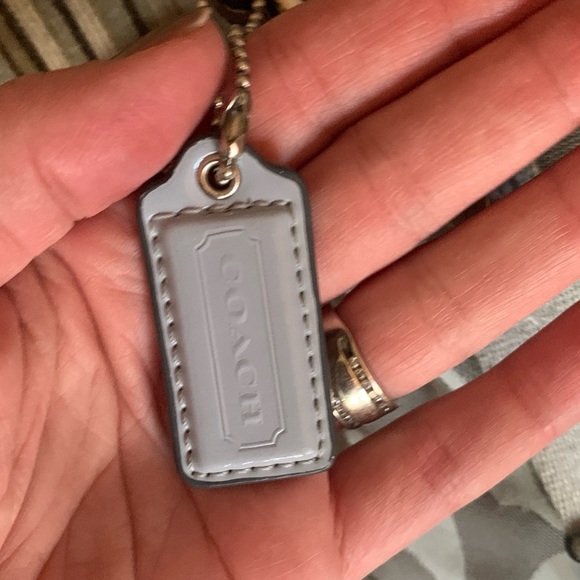 SOLD⛔️Authentic COACH 1941 Signature canvas/patent leather Stripe zip CrossBody - Picture 5 of 16